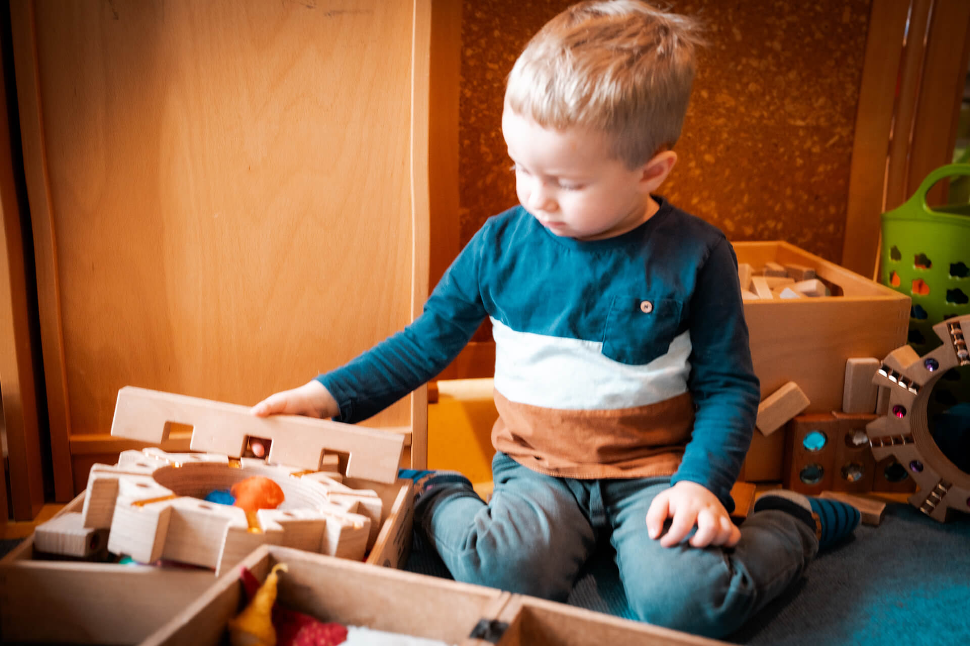 Wir bauen ein pädagogische Grundgerüst - Kindergarten Sankt Ulrich Nersingen
